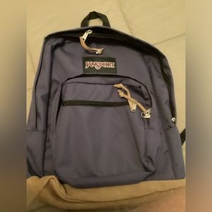 Jansport backpack with leather bottom